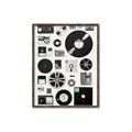 Picture of Retro Data _GroupedProduct_Rectangle_Portrait_Canvas_Framed_