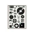 Picture of Retro Data _GroupedProduct_Rectangle_Portrait_Canvas_Framed_