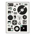Picture of Retro Data _GroupedProduct_Rectangle_Portrait_Canvas_Framed_