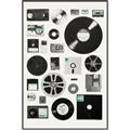 Picture of Retro Data _GroupedProduct_Rectangle_Portrait_Canvas_Framed_