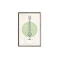 Picture of Guitar _GroupedProduct_Rectangle_Portrait_Canvas_Framed_