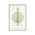 Picture of Guitar _GroupedProduct_Rectangle_Portrait_Canvas_Framed_
