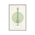 Picture of Guitar _GroupedProduct_Rectangle_Portrait_Canvas_Framed_