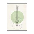 Picture of Guitar _GroupedProduct_Rectangle_Portrait_Canvas_Framed_