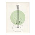 Picture of Guitar _GroupedProduct_Rectangle_Portrait_Canvas_Framed_