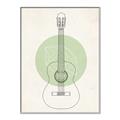 Picture of Guitar _GroupedProduct_Rectangle_Portrait_Canvas_Framed_