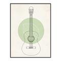 Picture of Guitar _GroupedProduct_Rectangle_Portrait_Canvas_Framed_
