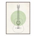 Picture of Guitar _GroupedProduct_Rectangle_Portrait_Canvas_Framed_