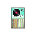 Picture of Vinyl Stack _GroupedProduct_Rectangle_Portrait_Canvas_Framed_