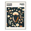 Picture of Flower Market Paris Poster _GroupedProduct_Rectangle_Portrait_Canvas_Framed_