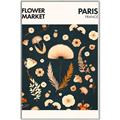 Picture of Flower Market Paris Poster _GroupedProduct_Rectangle_Portrait_Canvas_Framed_