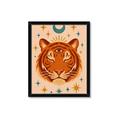 Picture of The third eye tiger _GroupedProduct_Rectangle_Portrait_Framed_Matted_