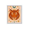 Picture of The third eye tiger _GroupedProduct_Rectangle_Portrait_Framed_Matted_