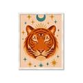 Picture of The third eye tiger _GroupedProduct_Rectangle_Portrait_Framed_Matted_