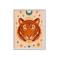 Picture of The third eye tiger _GroupedProduct_Rectangle_Portrait_Framed_Matted_