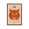 Picture of The third eye tiger _GroupedProduct_Rectangle_Portrait_Framed_Matted_