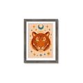 Picture of The third eye tiger _GroupedProduct_Rectangle_Portrait_Framed_Matted_