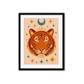 Picture of The third eye tiger _GroupedProduct_Rectangle_Portrait_Framed_Matted_