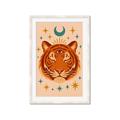 Picture of The third eye tiger _GroupedProduct_Rectangle_Portrait_Framed_Matted_