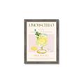 Picture of  Limoncello Drink _GroupedProduct_Rectangle_Portrait_Framed_Matted_
