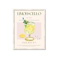 Picture of  Limoncello Drink _GroupedProduct_Rectangle_Portrait_Framed_Matted_