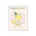 Picture of  Limoncello Drink _GroupedProduct_Rectangle_Portrait_Framed_Matted_