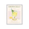 Picture of  Limoncello Drink _GroupedProduct_Rectangle_Portrait_Framed_Matted_