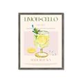 Picture of  Limoncello Drink _GroupedProduct_Rectangle_Portrait_Framed_Matted_