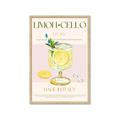 Picture of  Limoncello Drink _GroupedProduct_Rectangle_Portrait_Framed_Matted_