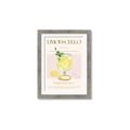 Picture of  Limoncello Drink _GroupedProduct_Rectangle_Portrait_Framed_Matted_