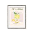 Picture of  Limoncello Drink _GroupedProduct_Rectangle_Portrait_Framed_Matted_