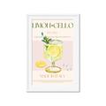 Picture of  Limoncello Drink _GroupedProduct_Rectangle_Portrait_Framed_Matted_