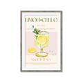 Picture of  Limoncello Drink _GroupedProduct_Rectangle_Portrait_Framed_Matted_
