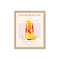 Picture of Sex on the Beach Drink _GroupedProduct_Rectangle_Portrait_Framed_Matted_
