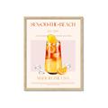 Picture of Sex on the Beach Drink _GroupedProduct_Rectangle_Portrait_Framed_Matted_