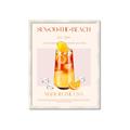 Picture of Sex on the Beach Drink _GroupedProduct_Rectangle_Portrait_Framed_Matted_