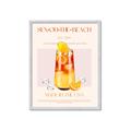 Picture of Sex on the Beach Drink _GroupedProduct_Rectangle_Portrait_Framed_Matted_
