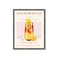 Picture of Sex on the Beach Drink _GroupedProduct_Rectangle_Portrait_Framed_Matted_