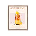 Picture of Sex on the Beach Drink _GroupedProduct_Rectangle_Portrait_Framed_Matted_