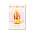 Picture of Sex on the Beach Drink _GroupedProduct_Rectangle_Portrait_Framed_Matted_