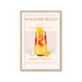 Picture of Sex on the Beach Drink _GroupedProduct_Rectangle_Portrait_Framed_Matted_