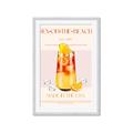 Picture of Sex on the Beach Drink _GroupedProduct_Rectangle_Portrait_Framed_Matted_