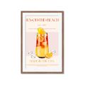 Picture of Sex on the Beach Drink _GroupedProduct_Rectangle_Portrait_Framed_Matted_