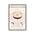 Picture of Espresso Martini _GroupedProduct_Rectangle_Portrait_Framed_Matted_