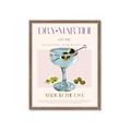 Picture of Classic Martini Charm _GroupedProduct_Rectangle_Portrait_Framed_Matted_