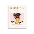 Picture of Taiwanese Bubble Tea _GroupedProduct_Rectangle_Portrait_Framed_Matted_