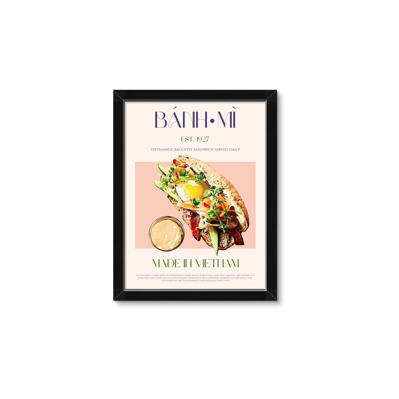 Picture of Vietnamese Baguette _GroupedProduct_Rectangle_Portrait_Framed_Matted_