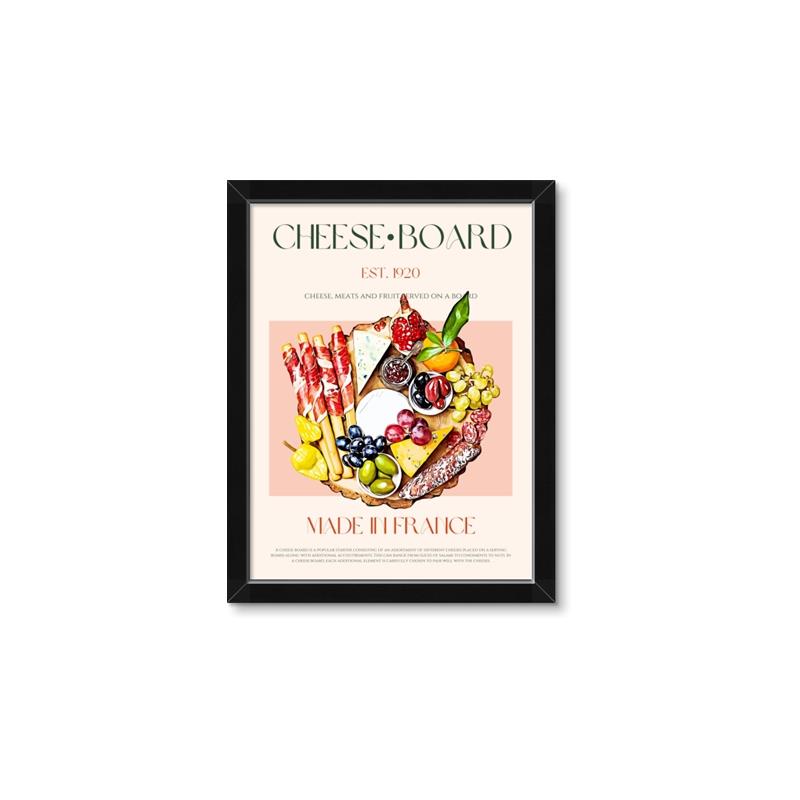 Picture of French Flair Feast _GroupedProduct_Rectangle_Portrait_Framed_Matted_