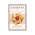 Picture of Indian Fried Samosas _GroupedProduct_Rectangle_Portrait_Framed_Matted_