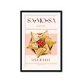 Picture of Indian Fried Samosas _GroupedProduct_Rectangle_Portrait_Framed_Matted_